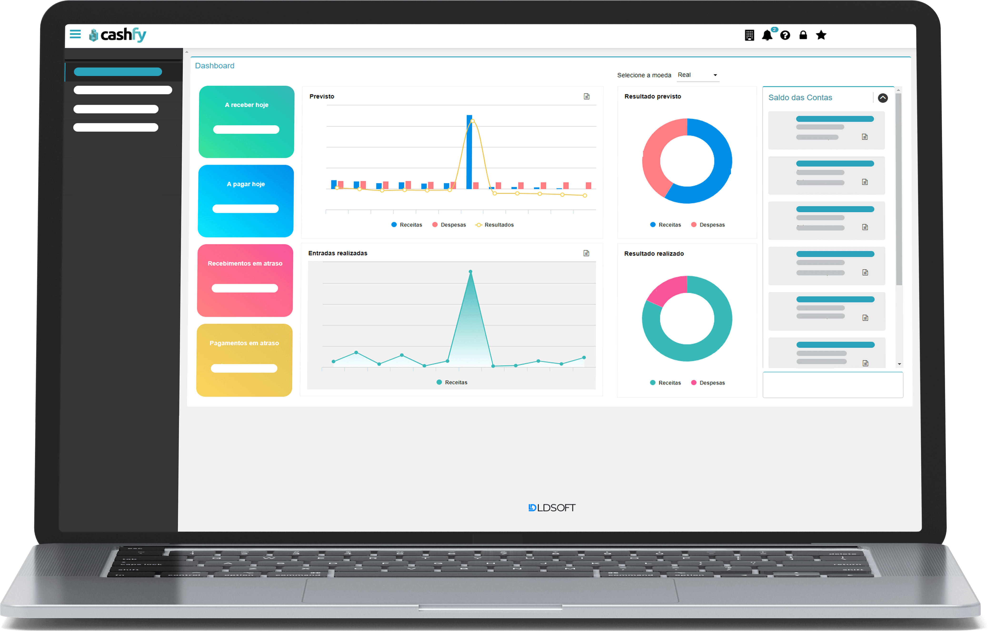 cashfy ldsoft sistema financeiro de propriedade intelectual