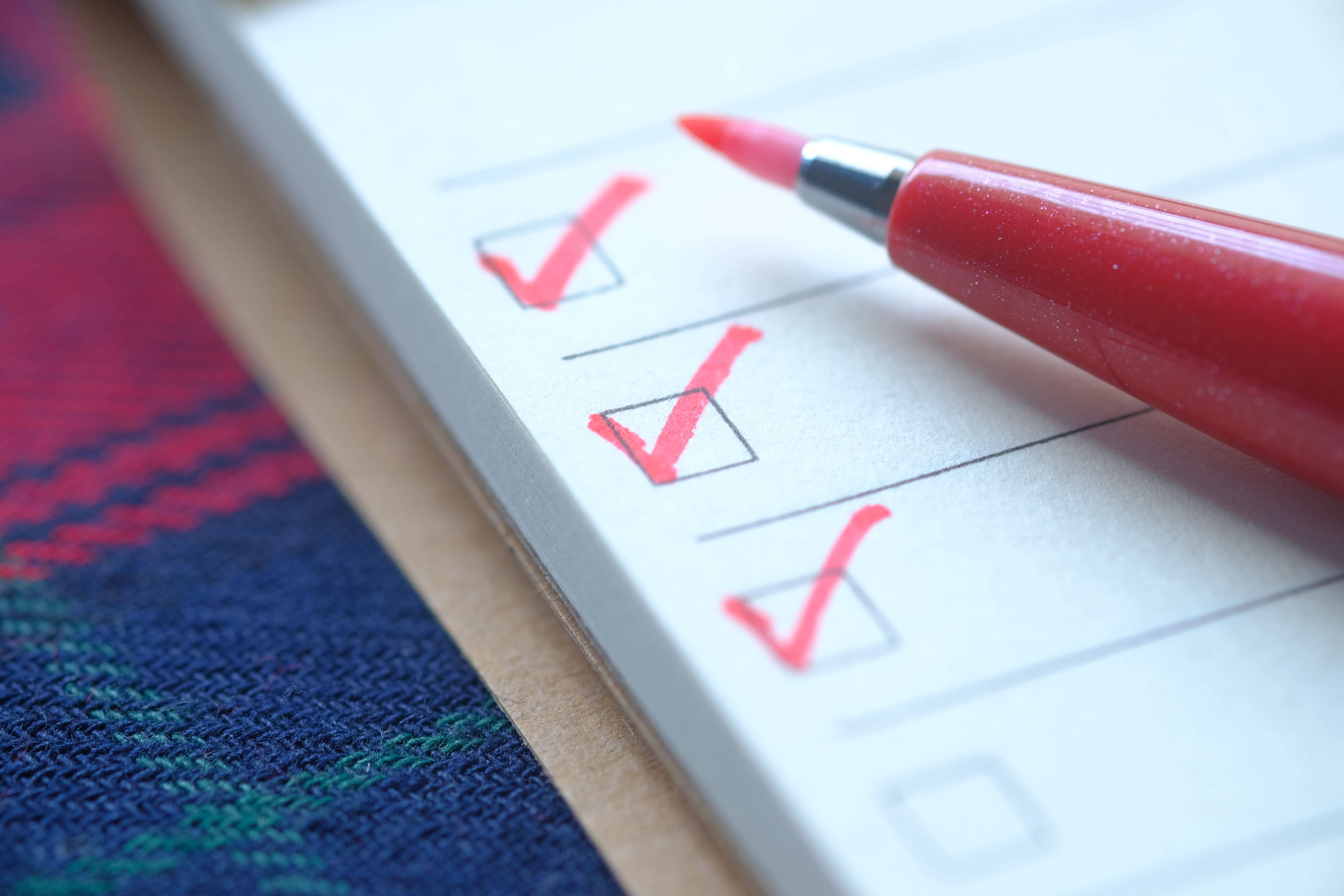 Checklist e dicas para um registro de marca e/ou desenho industrial de sucesso