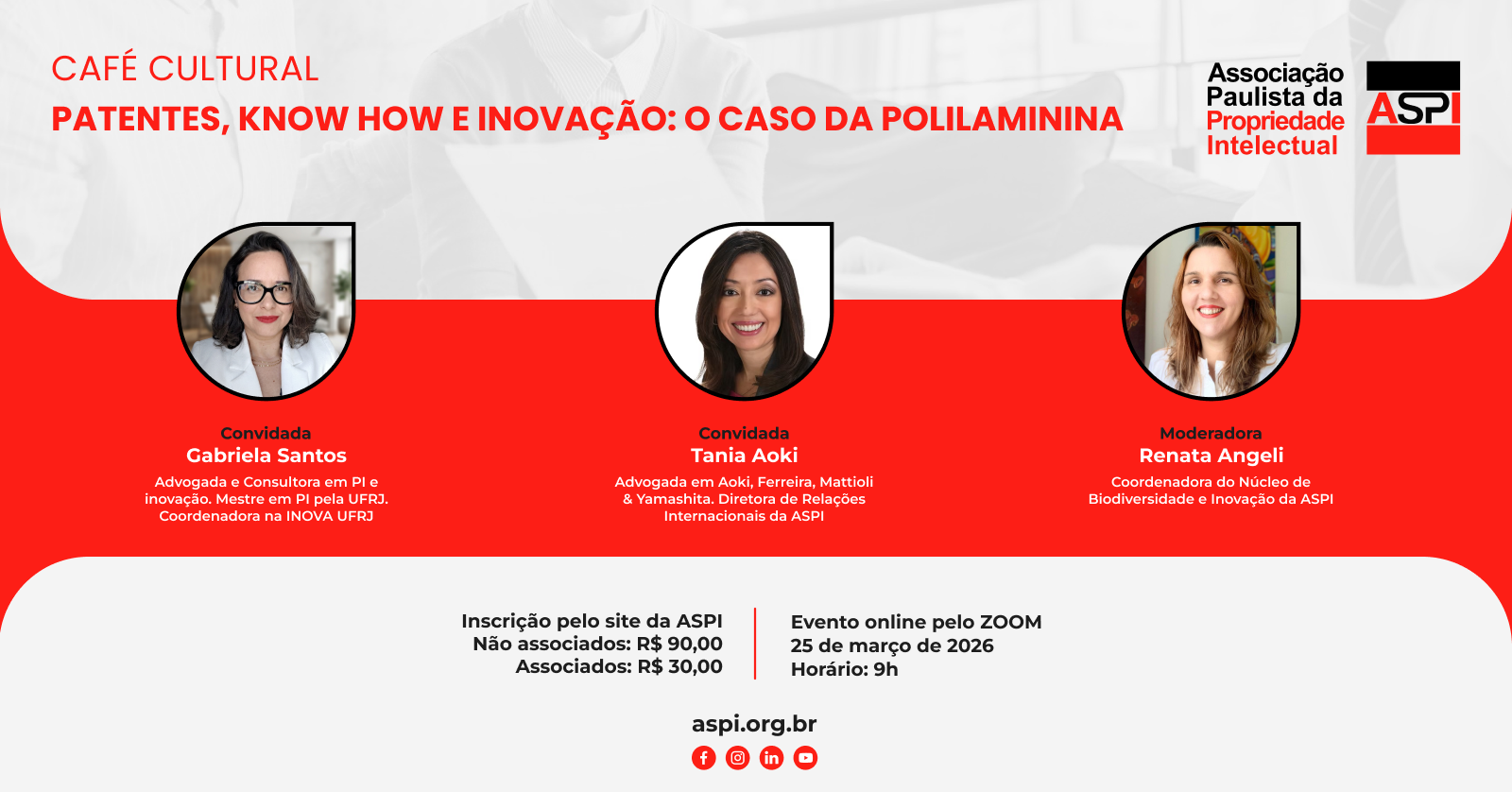 Café Cultural – Patentes, Know How e Inovação: O Caso da Polilaminina